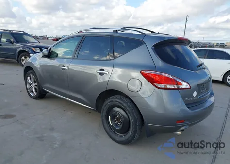 2013 Nissan Murano Le z USA, uszkodzony, nr VIN JN8AZ1MU3DW204683